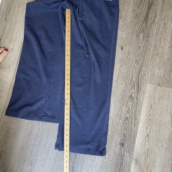 Polo Jeans Co Ralph Lauren Vtg Sweat Pants Men M Wide Leg Blue Logo Y2K Street - Picture 6 of 10